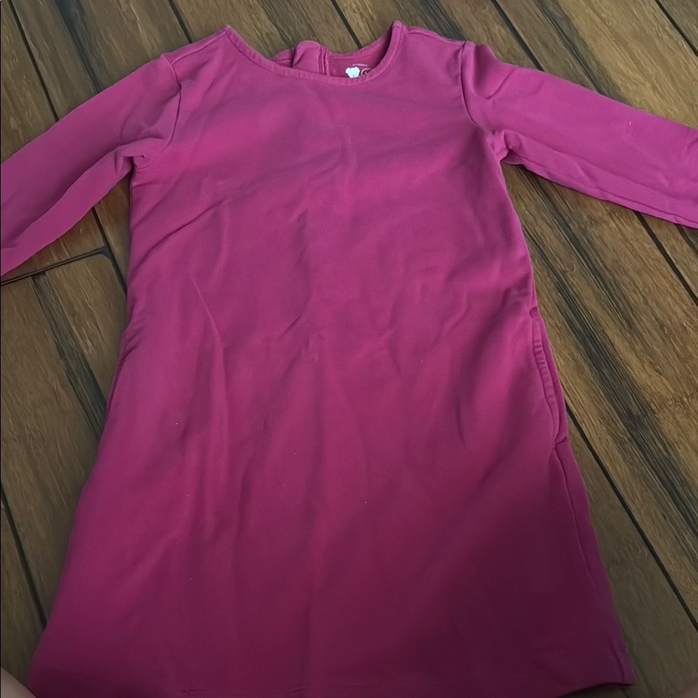 Primary- Pink Long Sleeve Dress
